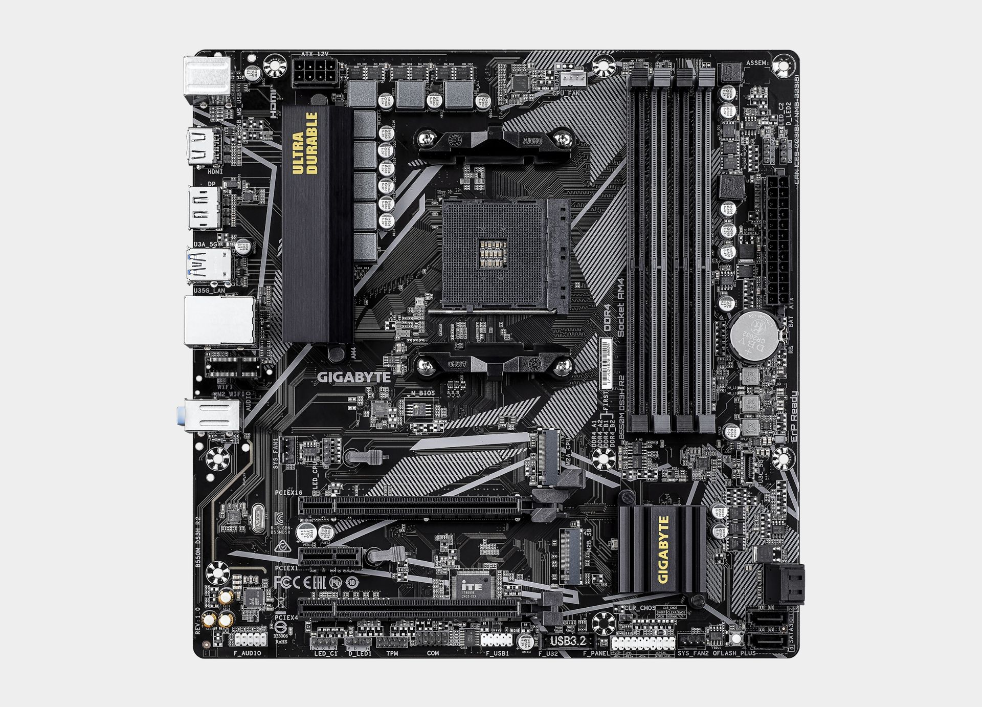 GIGABYTE B550M DS3H R2