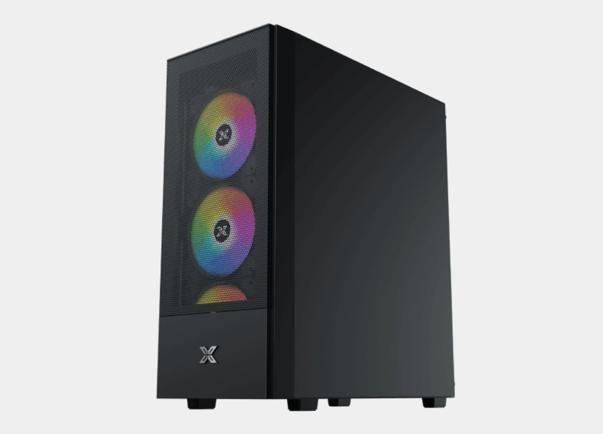 Xigmatek Hero II Air ARGB Mid Tower Case + X-Power 600W 80 White