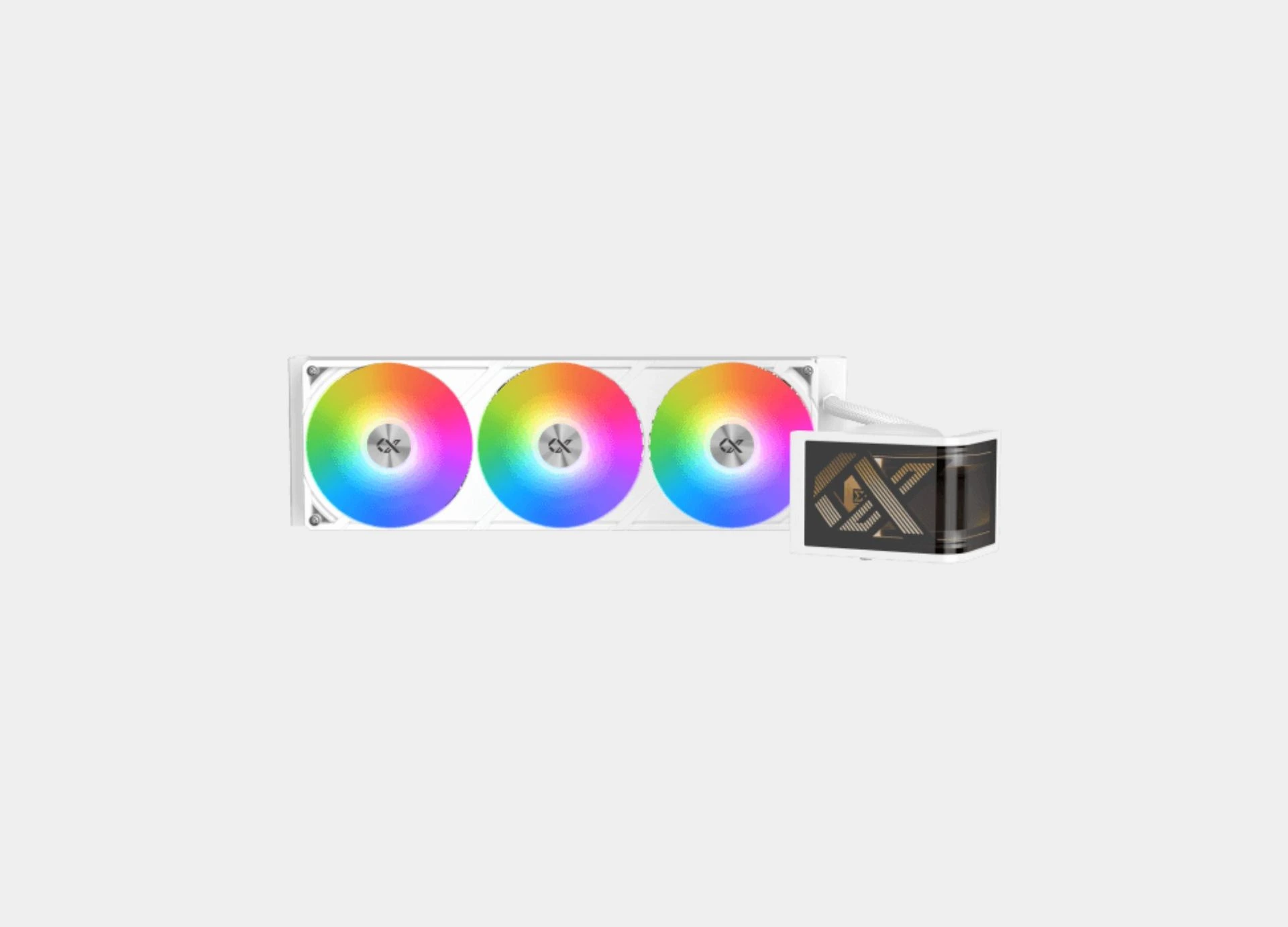 Xigmatek Connect Ultra 360 Arctic Argb Magnetic Curved OLED 6.8 Inch Full HD Plus AMOLED Flexible Screen Aio Liquid Cpu Cooler