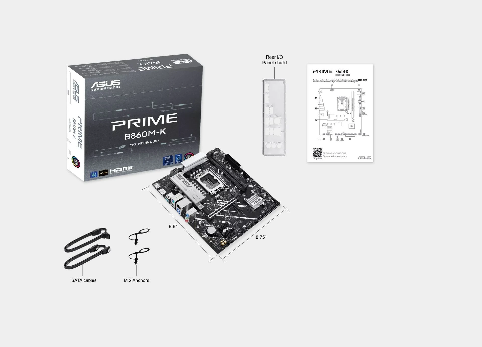 Asus PRIME B860M-K LGA 1851 Micro-ATX