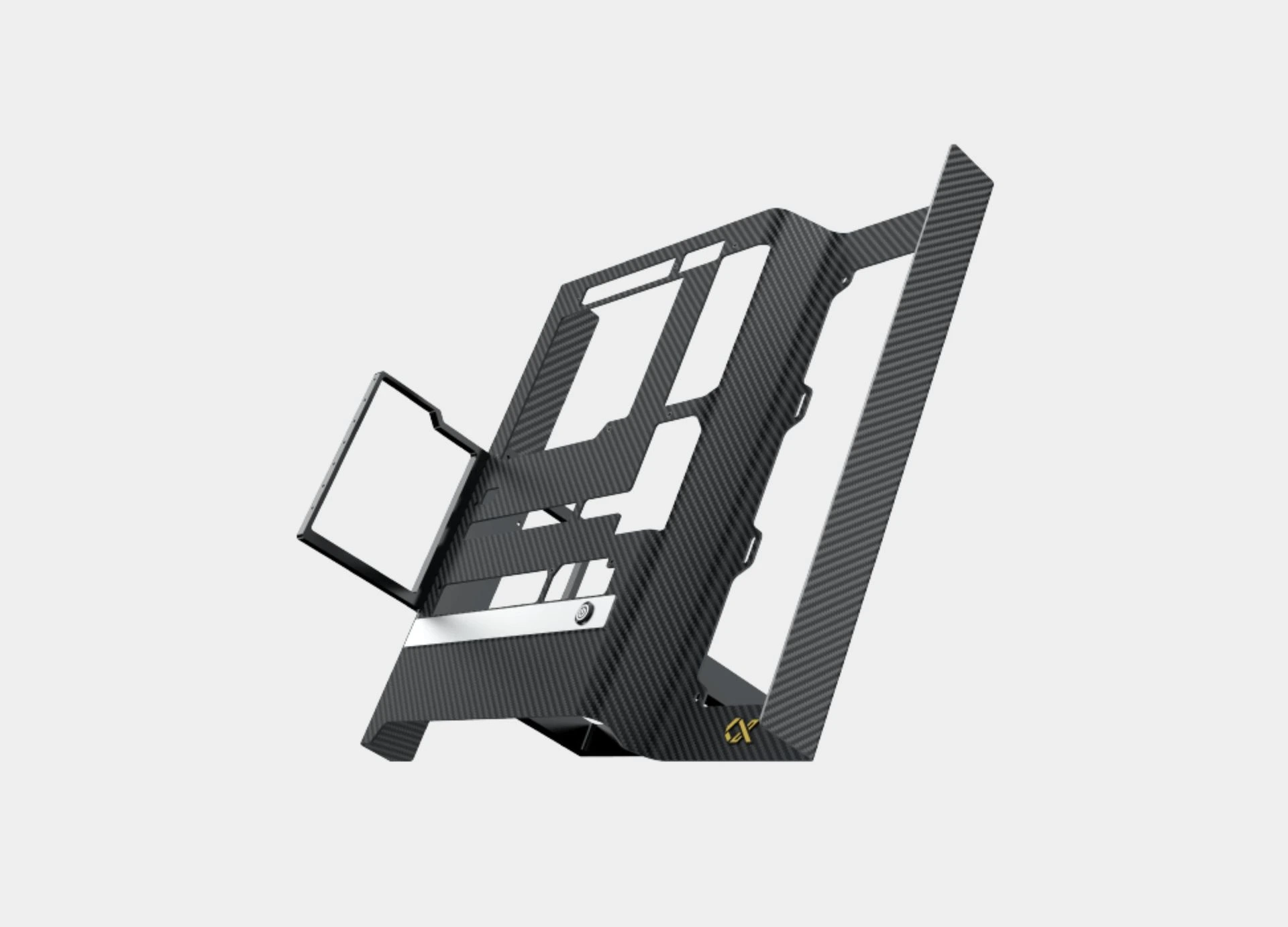 Xigmatek Carbonic 3K Twill Weave Carbon Fiber Panel 6063 Aluminium Alloy BTF ATX Mid Tower Case