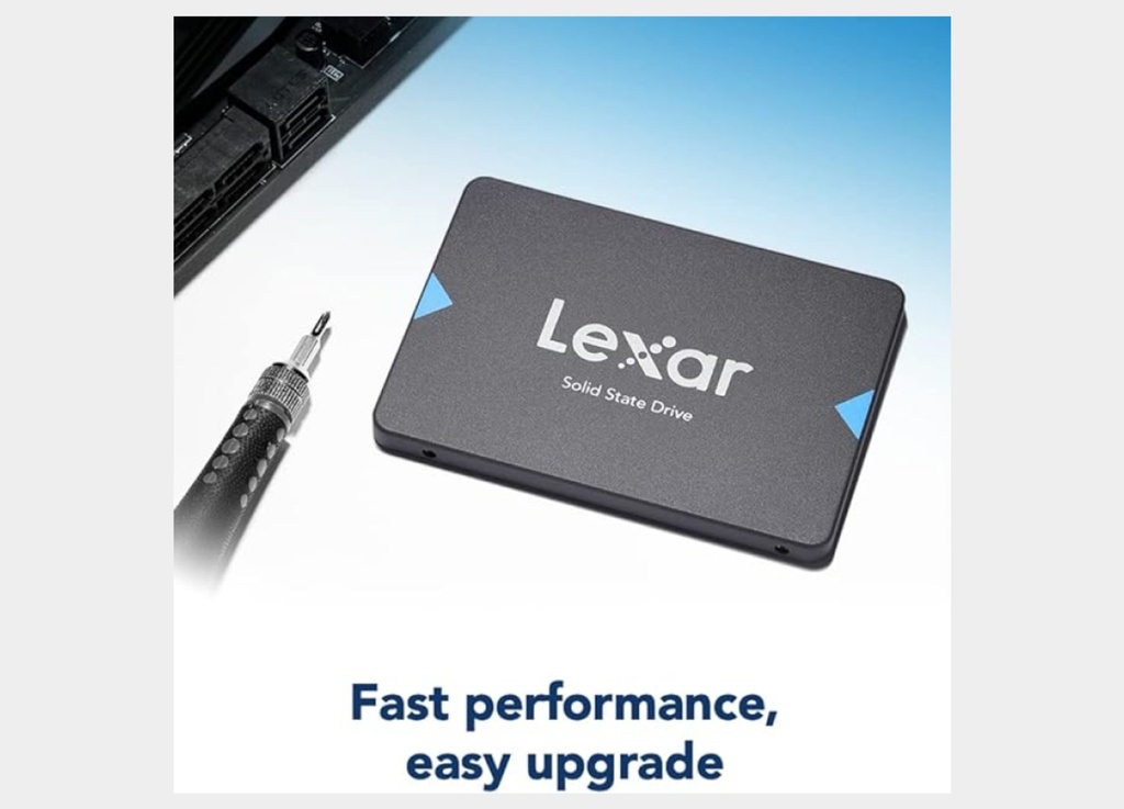 Lexar® NQ100 256GB 2.5” SATA III (6Gb/s) SSD
