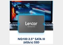 Lexar® NQ100 256GB 2.5” SATA III (6Gb/s) SSD