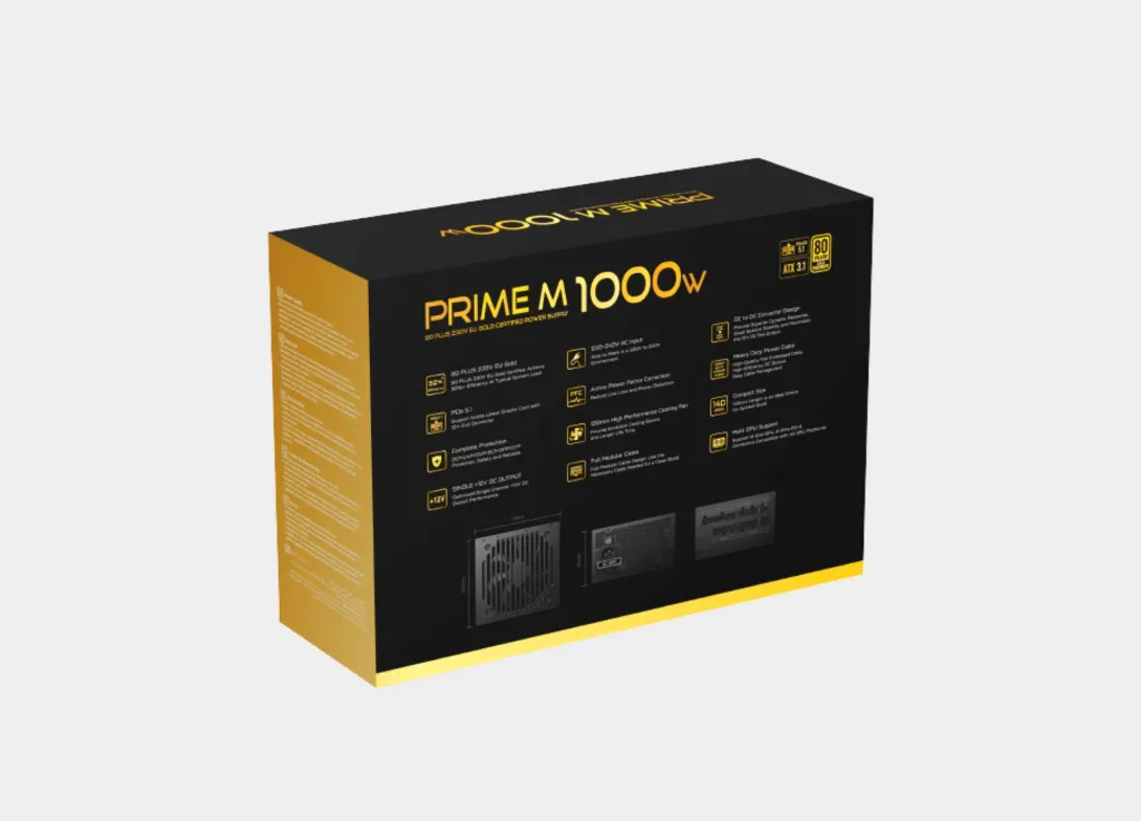 Xigmatek Prime M 1000W 80 Plus Gold ATX 3.1 Full Modular Power Supply (2).webp