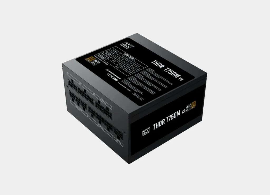 Xigmatek Thor T750M V3 750W 80 Plus Bronze ATX 3.1 PCI E 5.1 Full Modular Power Supply (2).webp