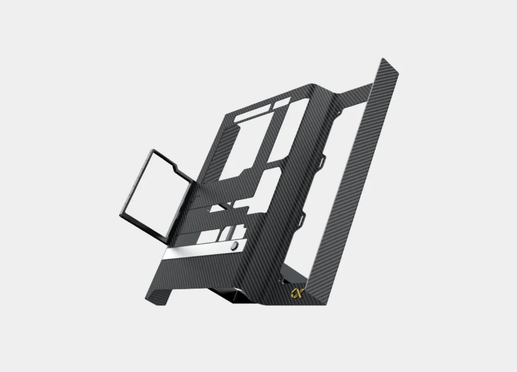 Xigmatek Carbonic 3K Twill Weave Carbon Fiber Panel 6063 Aluminium Alloy BTF ATX Mid Tower Case (8).webp