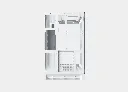 Xigmatek Pano II Air Arctic Type C 8 Fan ARGB Pwm Curved TG E-ATX Super Tower Case (10).webp