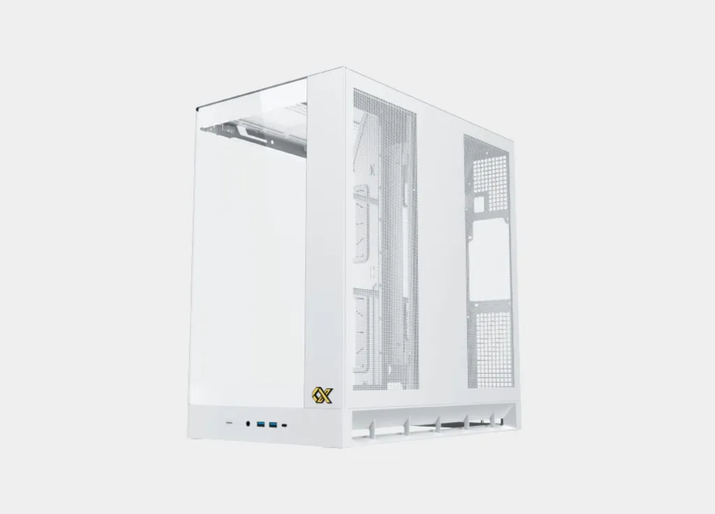 Xigmatek Pano II Air Arctic Type C 8 Fan ARGB Pwm Curved TG E-ATX Super Tower Case (13).webp