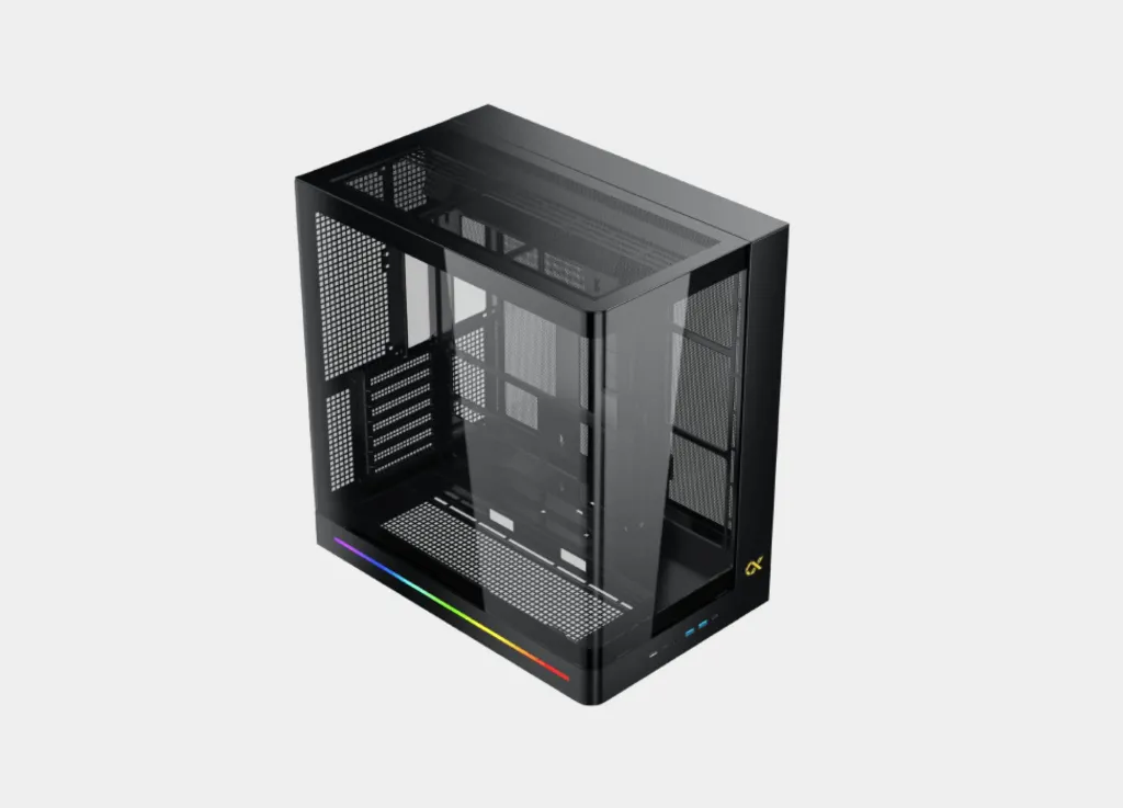 Xigmatek Pano II Air Type C 8 Fan ARGB Pwm Curved TG E-ATX Super Tower Case (11).webp