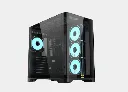 Xigmatek Crystal Storm 4 fan PWM Argb Curved TG Mid Tower Case (5).webp