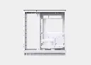 Xigmatek Cloud DGT Arctic Digital LCD Argb White Mid Tower Case (6).webp