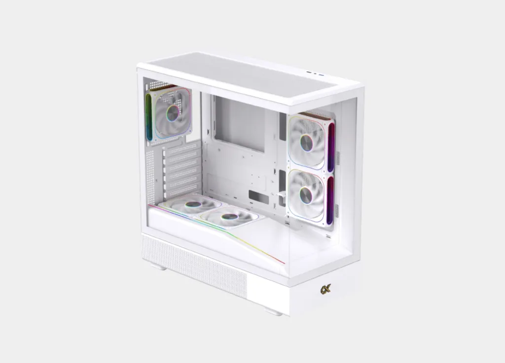 Xigmatek Sun Arctic 5 Fan Argb White Super Tower Case (4).webp