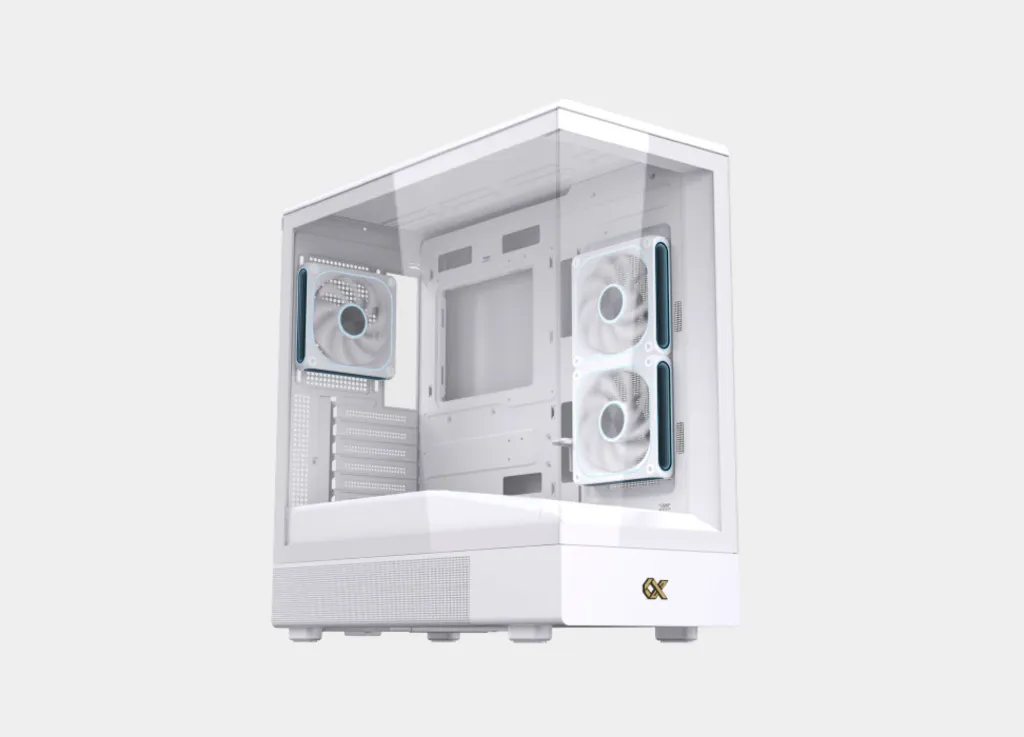 Xigmatek Sun Arctic 5 Fan Argb White Super Tower Case (2).webp