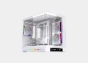 Xigmatek Cloud M DGT 3AF Arctic Digital LCD Argb White Micro Tower Case (3).webp
