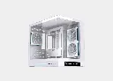 Xigmatek Cloud M DGT 3AF Arctic Digital LCD Argb White Micro Tower Case (2).webp