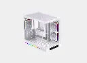 Xigmatek Cloud M DGT 3AF Arctic Digital LCD Argb White Micro Tower Case (4).webp