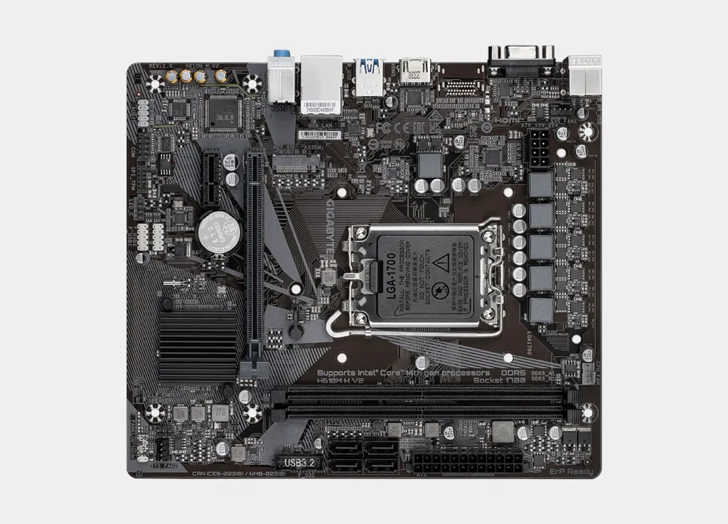 GIGABYTE H610M H V2 DDR5 Motherboard (4).webp