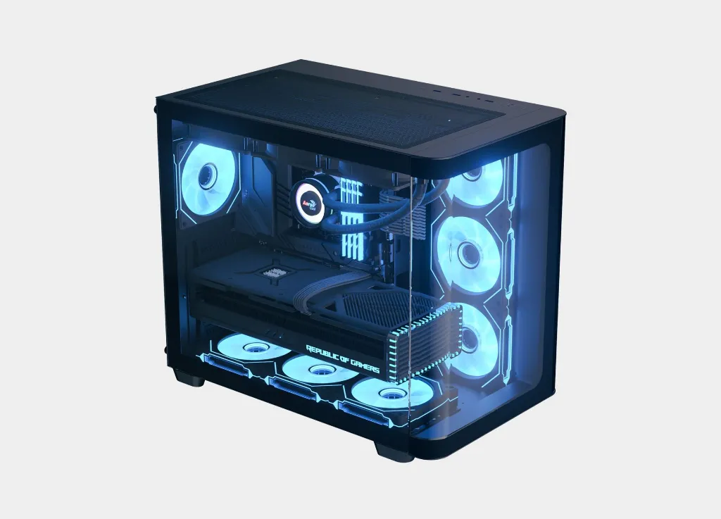 AeroCool P500C Black ARGB ATX + AERO 750W 80+ Bronze (3).webp