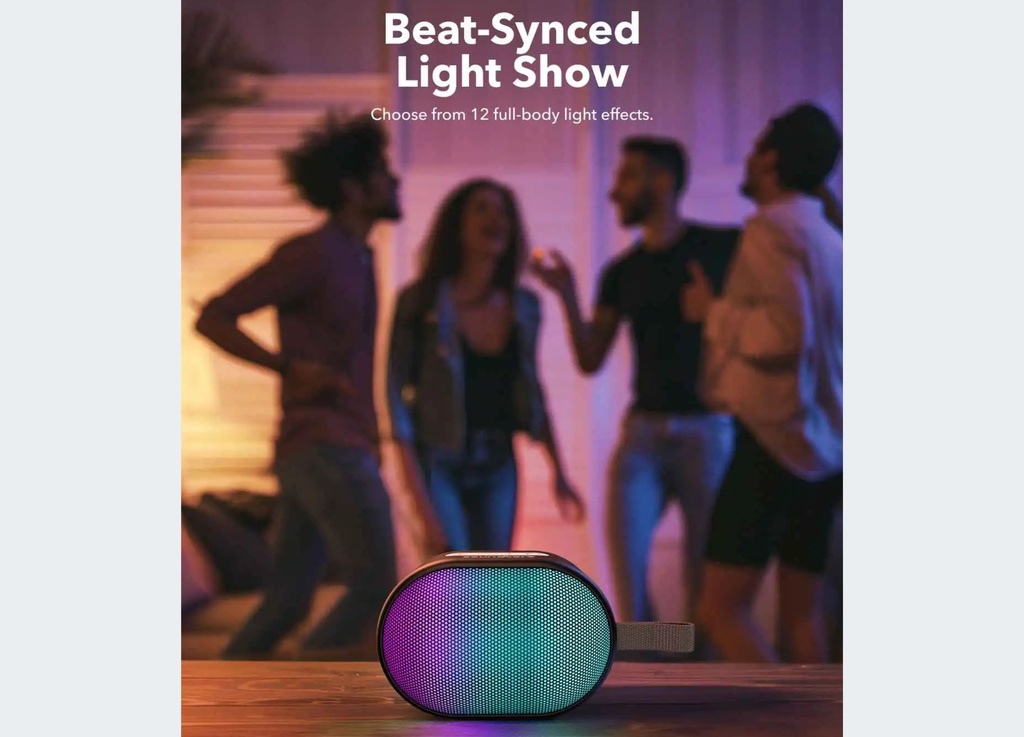 Anker Soundcore Pyro Mini Portable Bluetooth Speaker Black