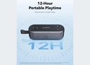 Anker Soundcore Motion 100 Portable Bluetooth Speaker | Black