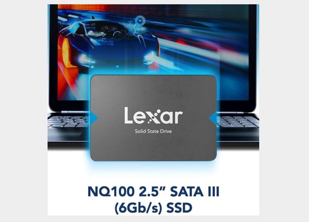 Lexar®128GB NS100 2.5 SATA 6GB/S SSD