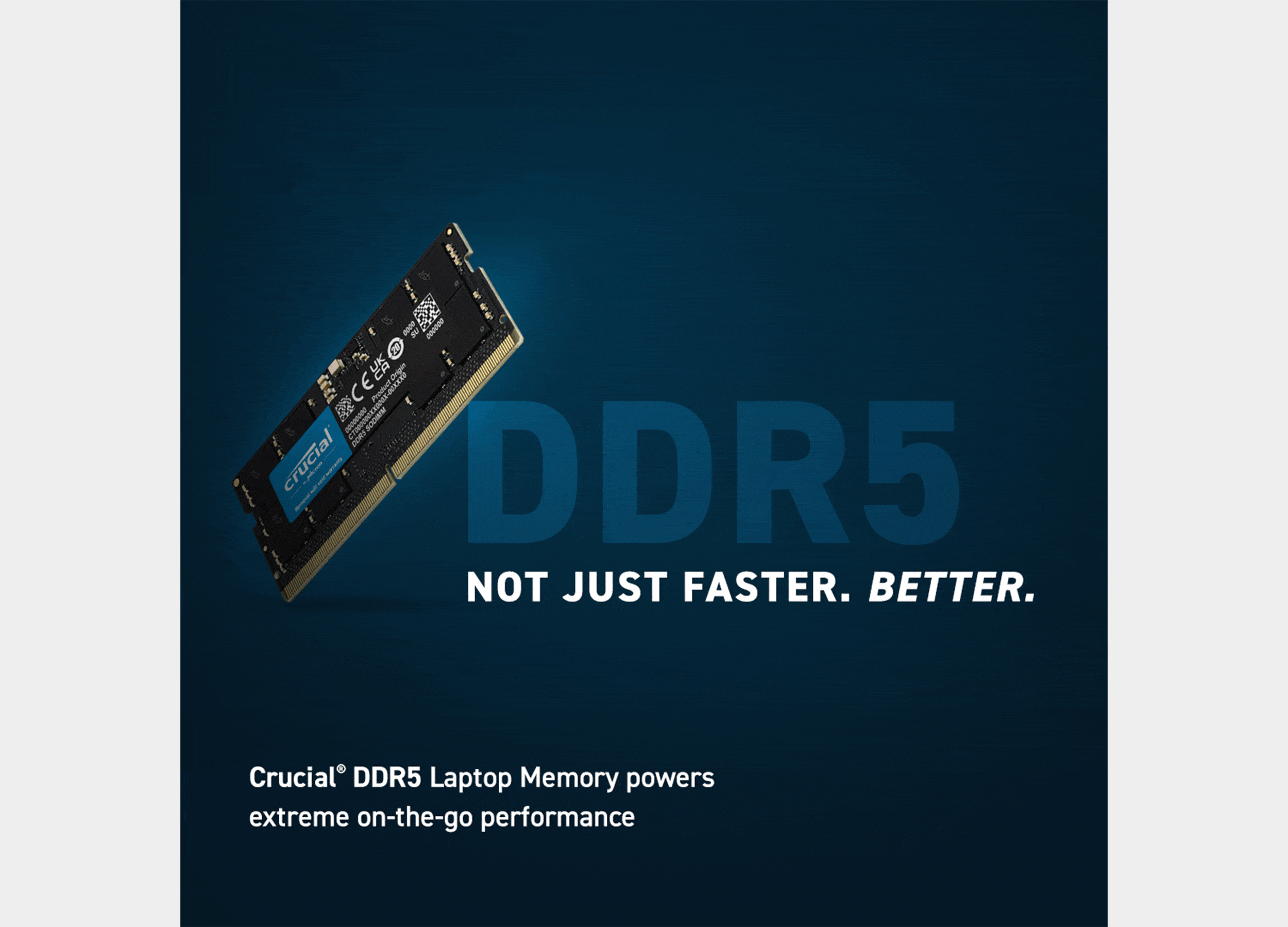 RAM CRUCIAL  5600 LAP 32GB