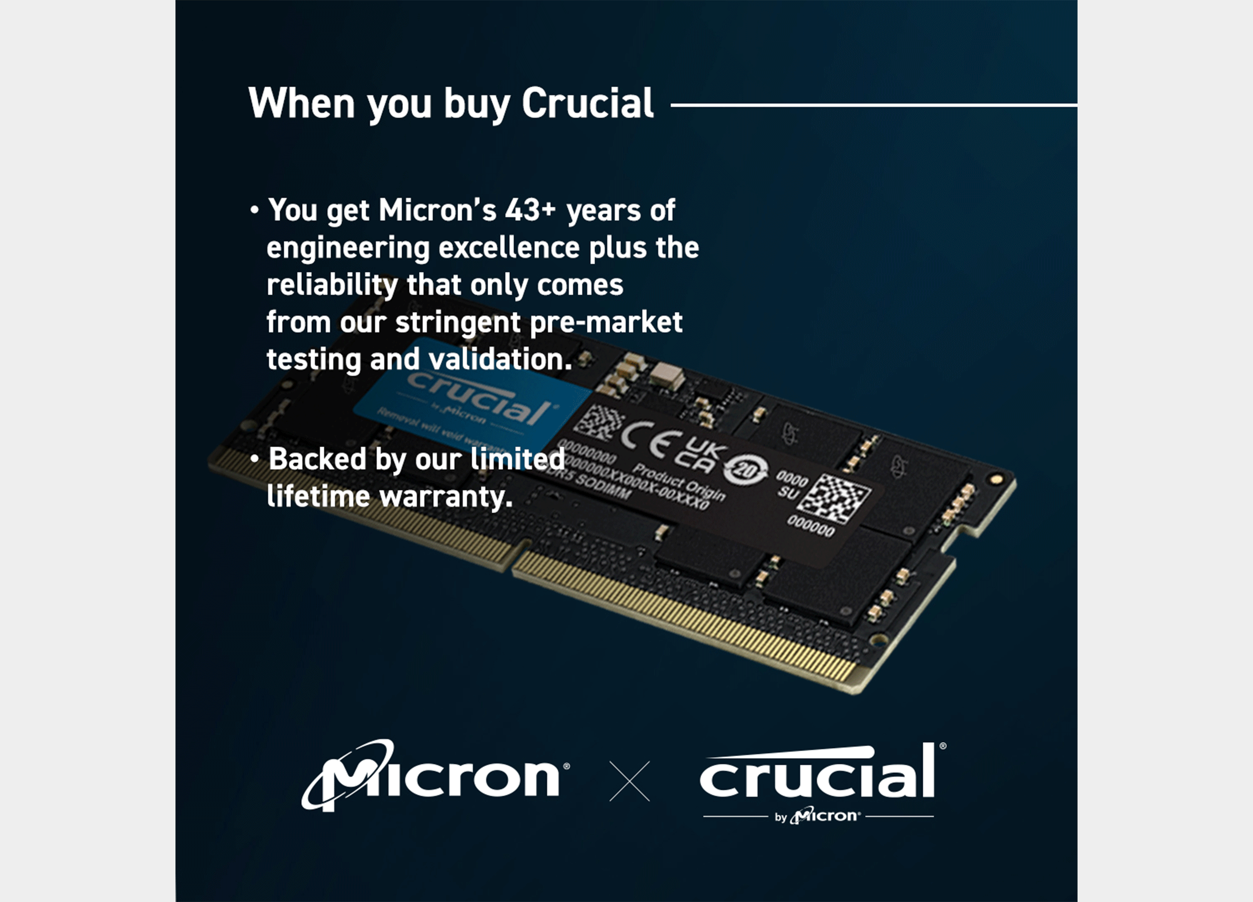 RAM CRUCIAL  5600 LAP 32GB