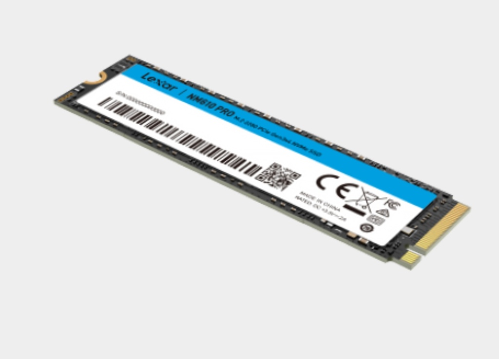Lexar® NM610PRO M.2 2280 PCIe Gen3x4 NVMe SSD 2TB