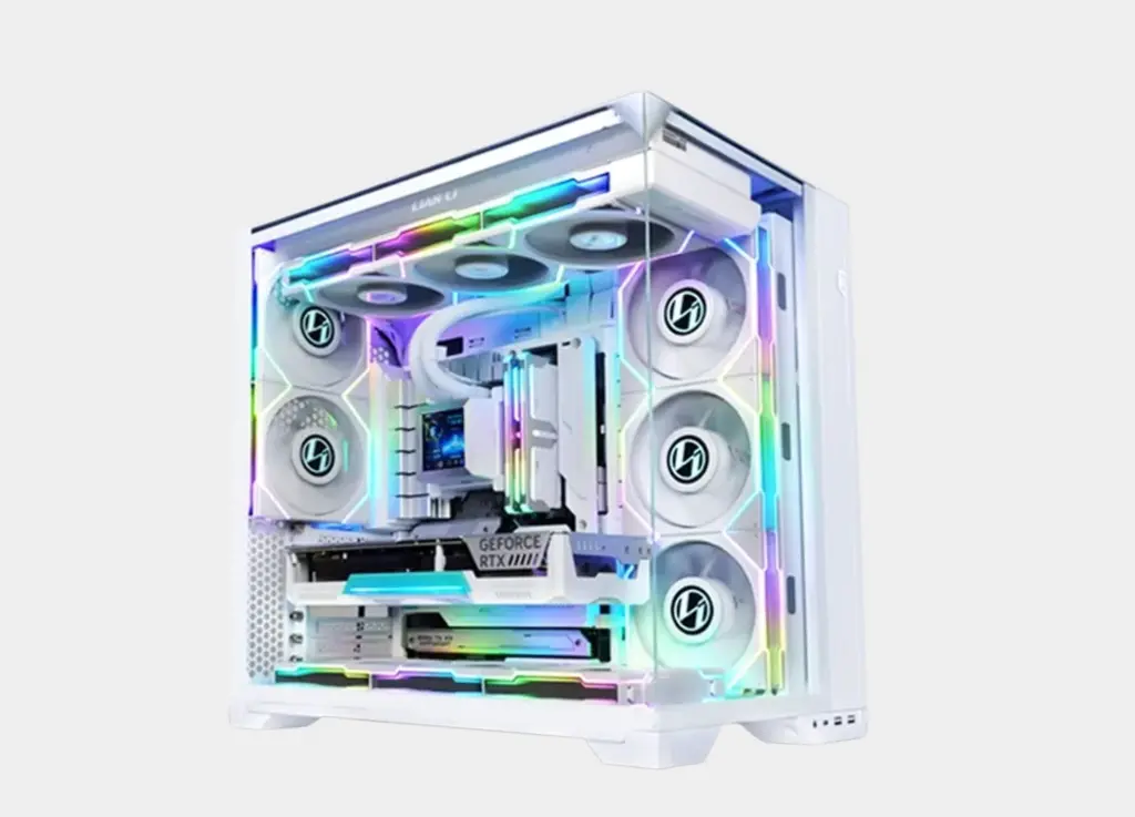 Lian Li O11 VISION O11VPW White Tower chassiس (1).webp