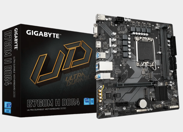 [9MB76MH4-00-G10] GIGABYTE B760M H DDR4