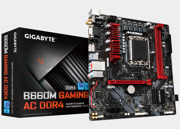 GIGABYTE B660M GAMING AC DDR4