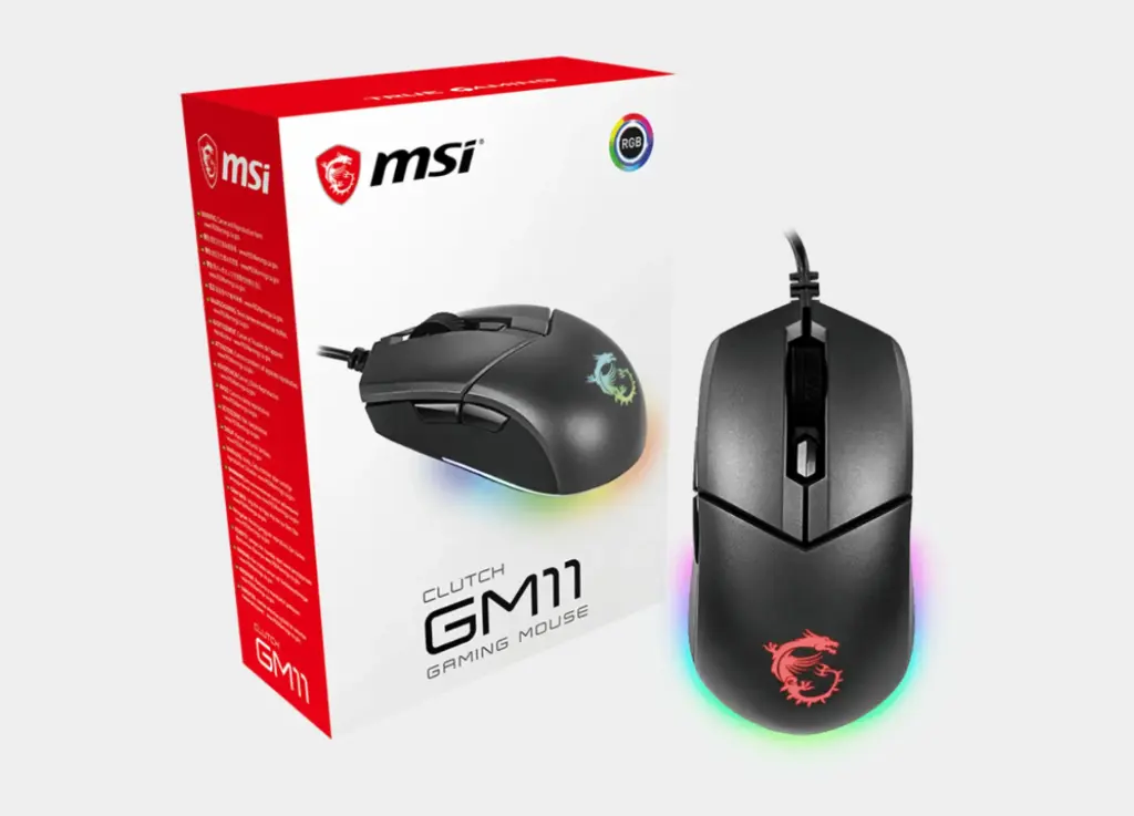 MSI Clutch GM11 Gaming Mouse