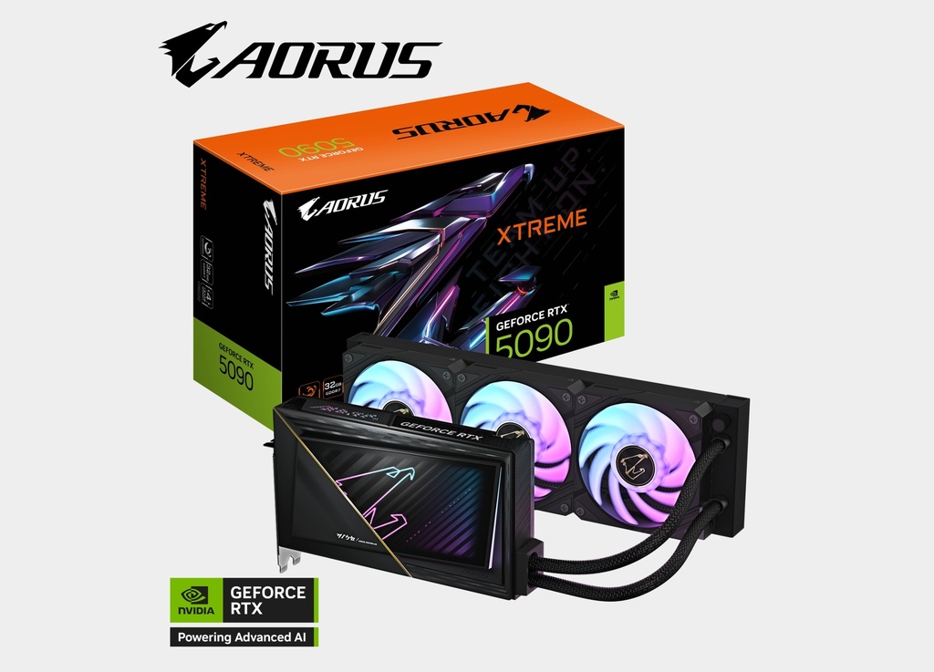 AORUS GeForce RTX™ 5090 XTREME WATERFORCE 32G
