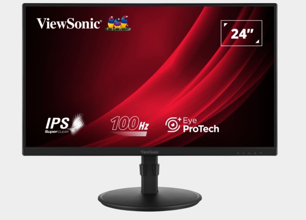 [VG2408] ViewSonic VG2408 24” IPS Full HD Ergonomic Monitor