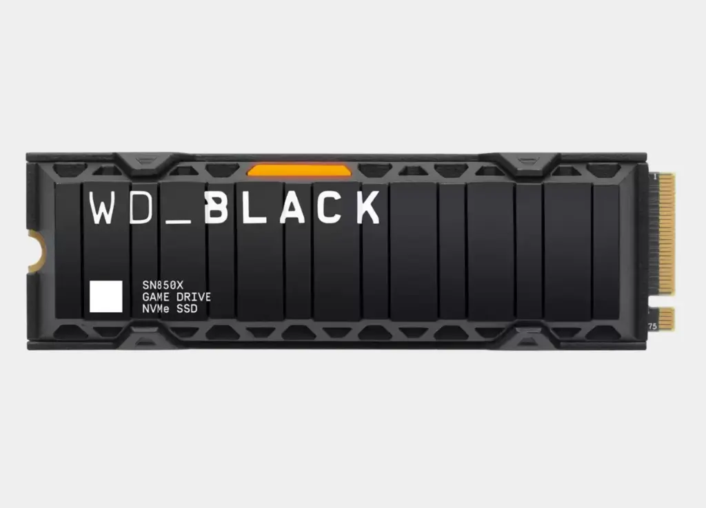 WD_BLACK SN850X NVMe™ SSD - 1TB, With Heatsink 