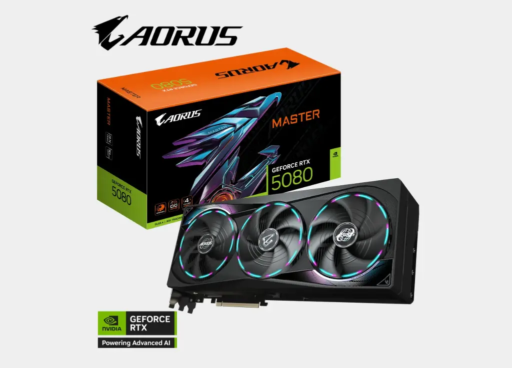 [9VN5080AM-00-G10] AORUS GeForce RTX™ 5080 MASTER 16G