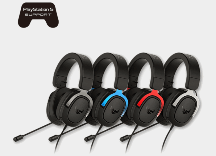 ASUS TUF Gaming H3 Gun Metal Virtual 7.1 headset