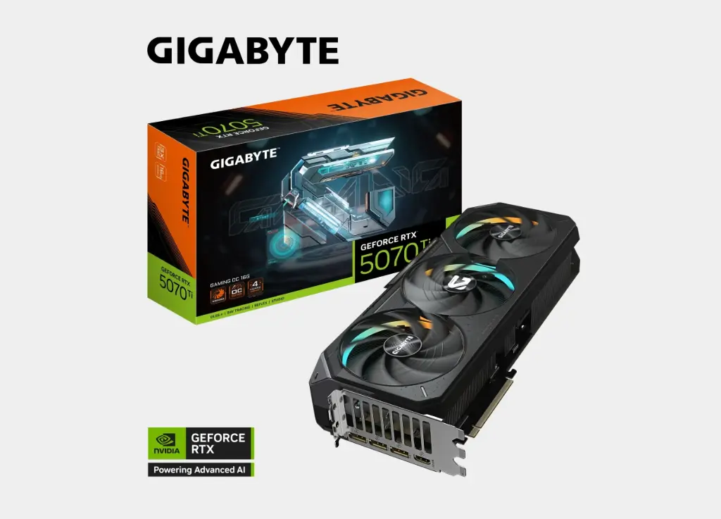 GIGABYTE GeForce RTX™ 5070 Ti GAMING OC 16G