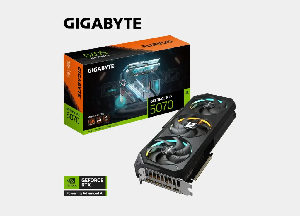 [9VN5070GO-00-G10] GIGABYTE GeForce RTX™ 5070 GAMING OC 12G