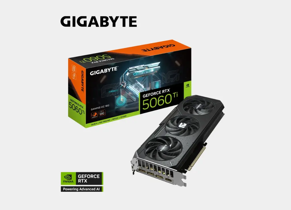 GIGABYTE GeForce RTX™ 5060 Ti GAMING OC 16G 