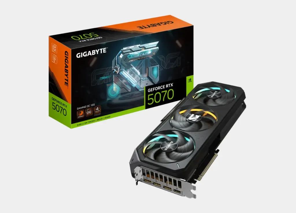 GIGABYTE GeForce RTX™ 5070 GAMING OC 12G
