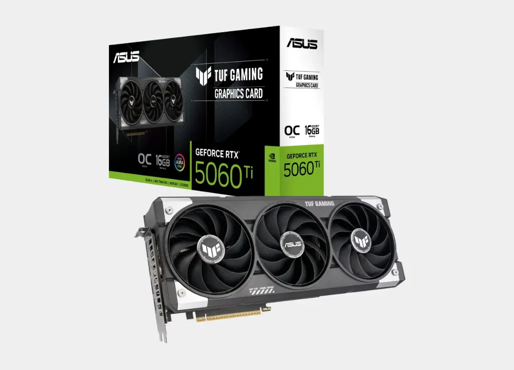 ASUS TUF Gaming GeForce RTX™ 5060 Ti OC 16GB GDDR7