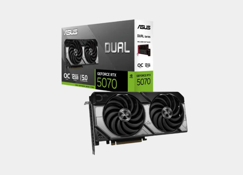ASUS Dual GeForce RTX™ 5070 OC 12GB GDDR7