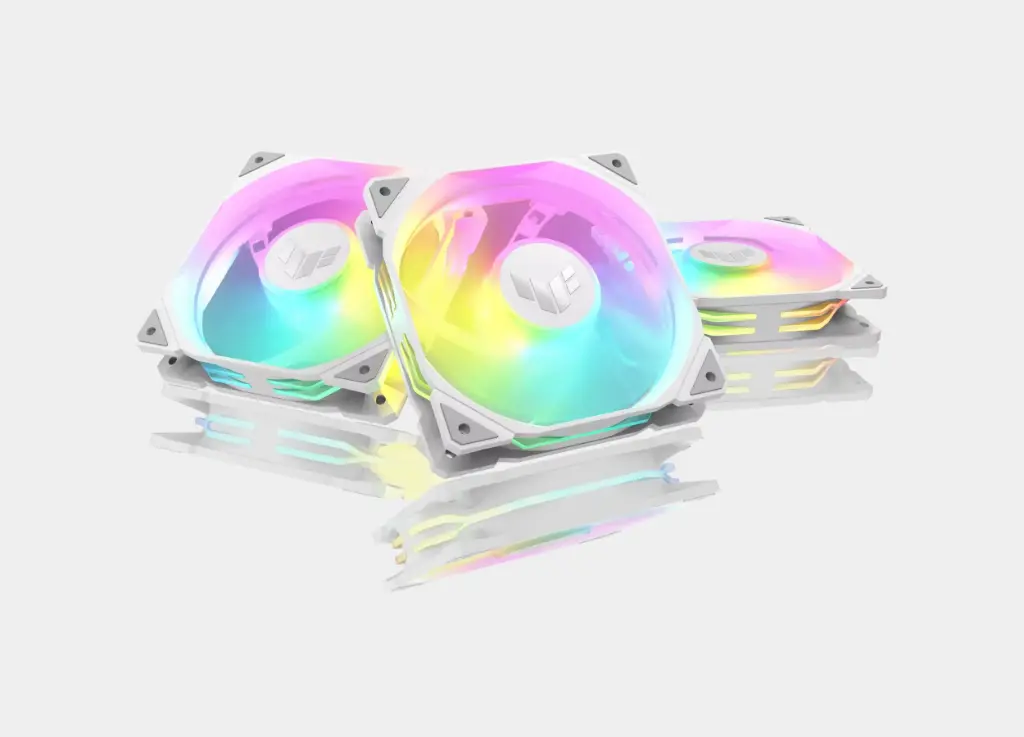 ASUS TUF Gaming TR120 ARGB White Fan - Triple Pack