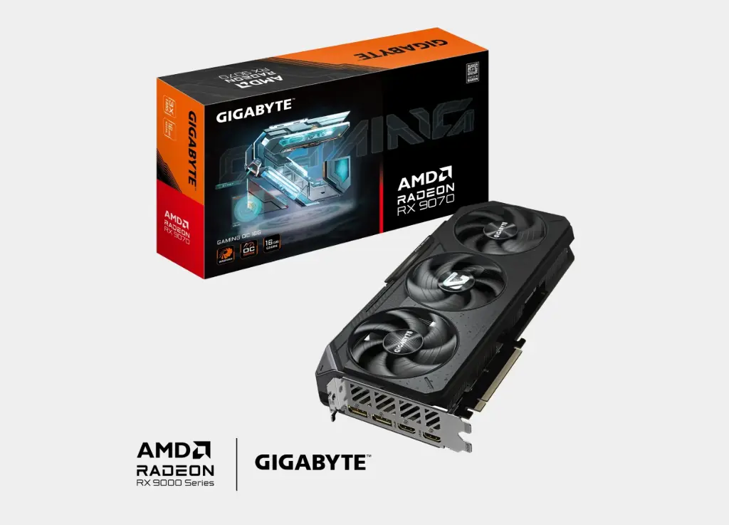 GIGABYTE Radeon™ RX 9070 GAMING OC 16G