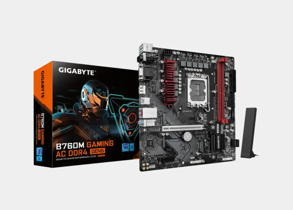 GIGABYTE B760M GAMING AC DDR4 GEN5