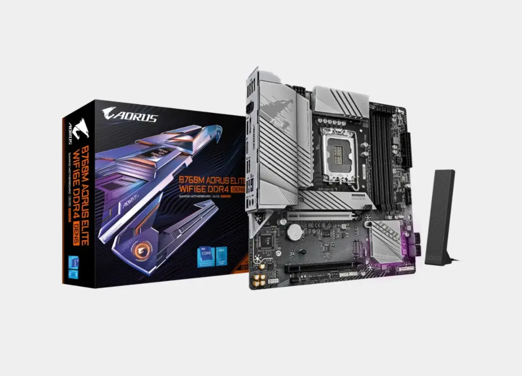 GIGABYTE B760M AORUS ELITE WIFI6E DDR4 GEN5
