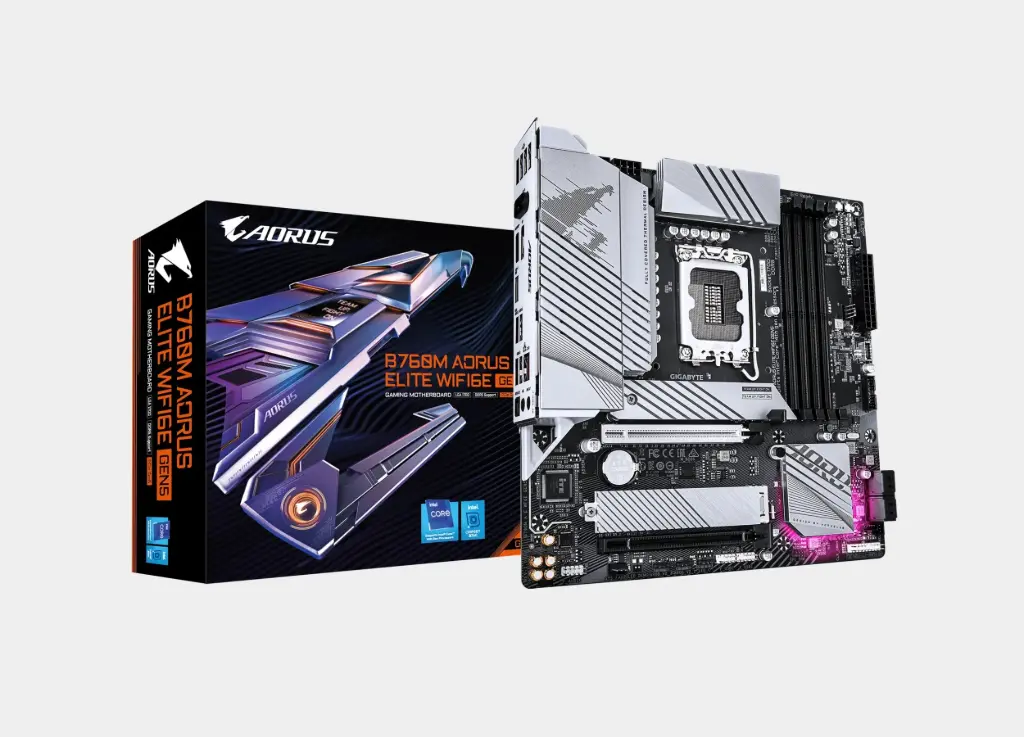 [98B76ME65-00-G10] GIGABYTE B760M AORUS ELITE WIFI6E GEN5