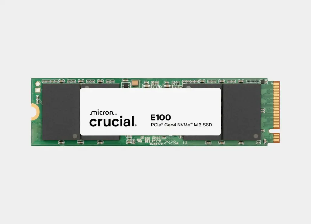 Crucial E100 2TB PCIe Gen4 NVMe M.2 SSD
