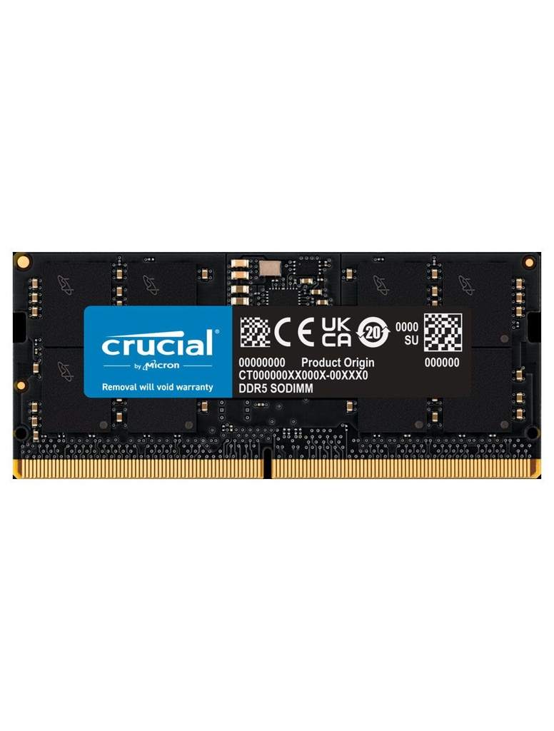 [CB16GS4800] Crucial SODIMM 16GB DDR5 4800MHz CL40 
